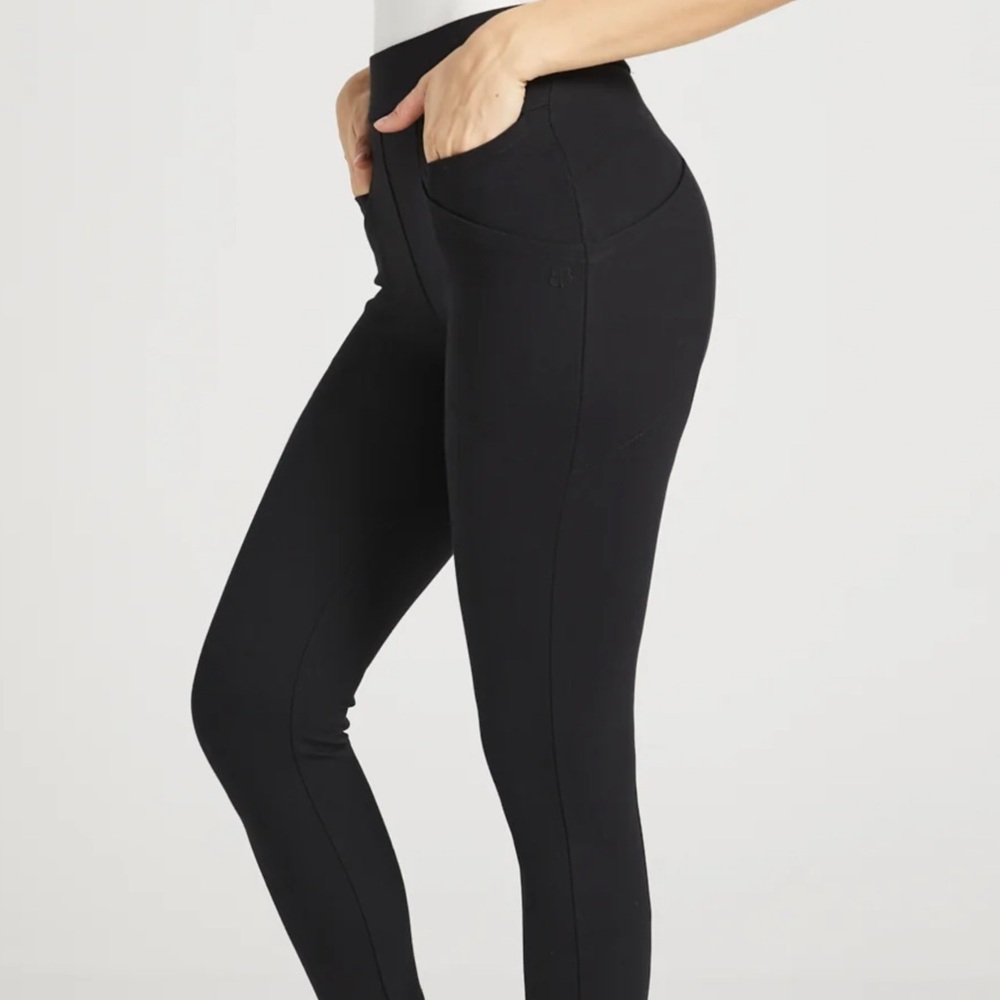 Betabrand Journey Pants Skinny Black Petite M
